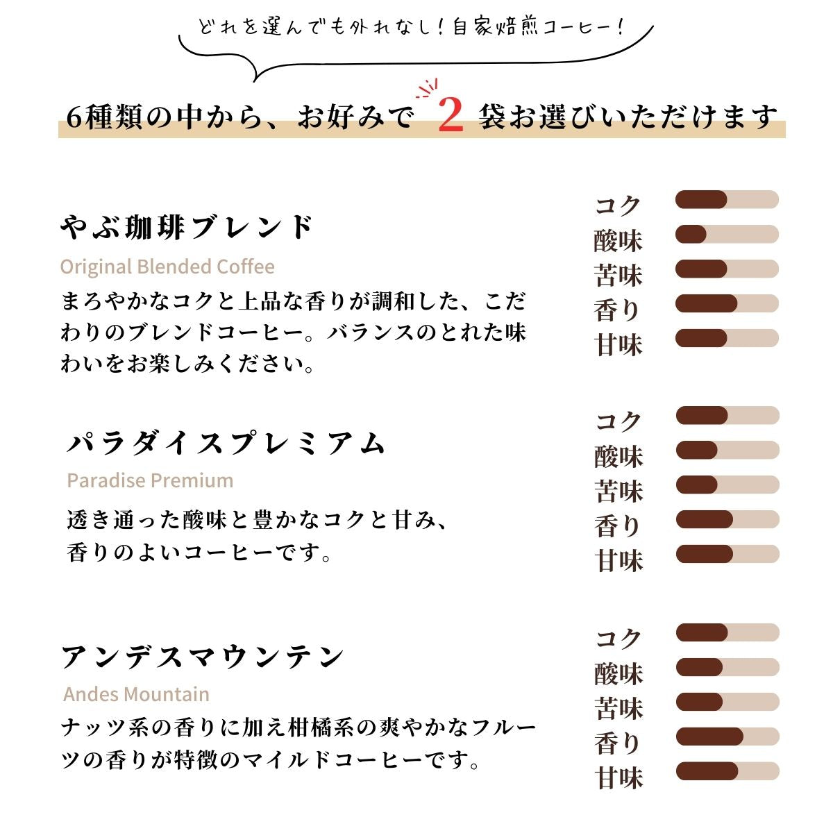 コーヒー豆 ハイグレード お試しセット 100g×2袋 2025 – 珈琲豆専門店