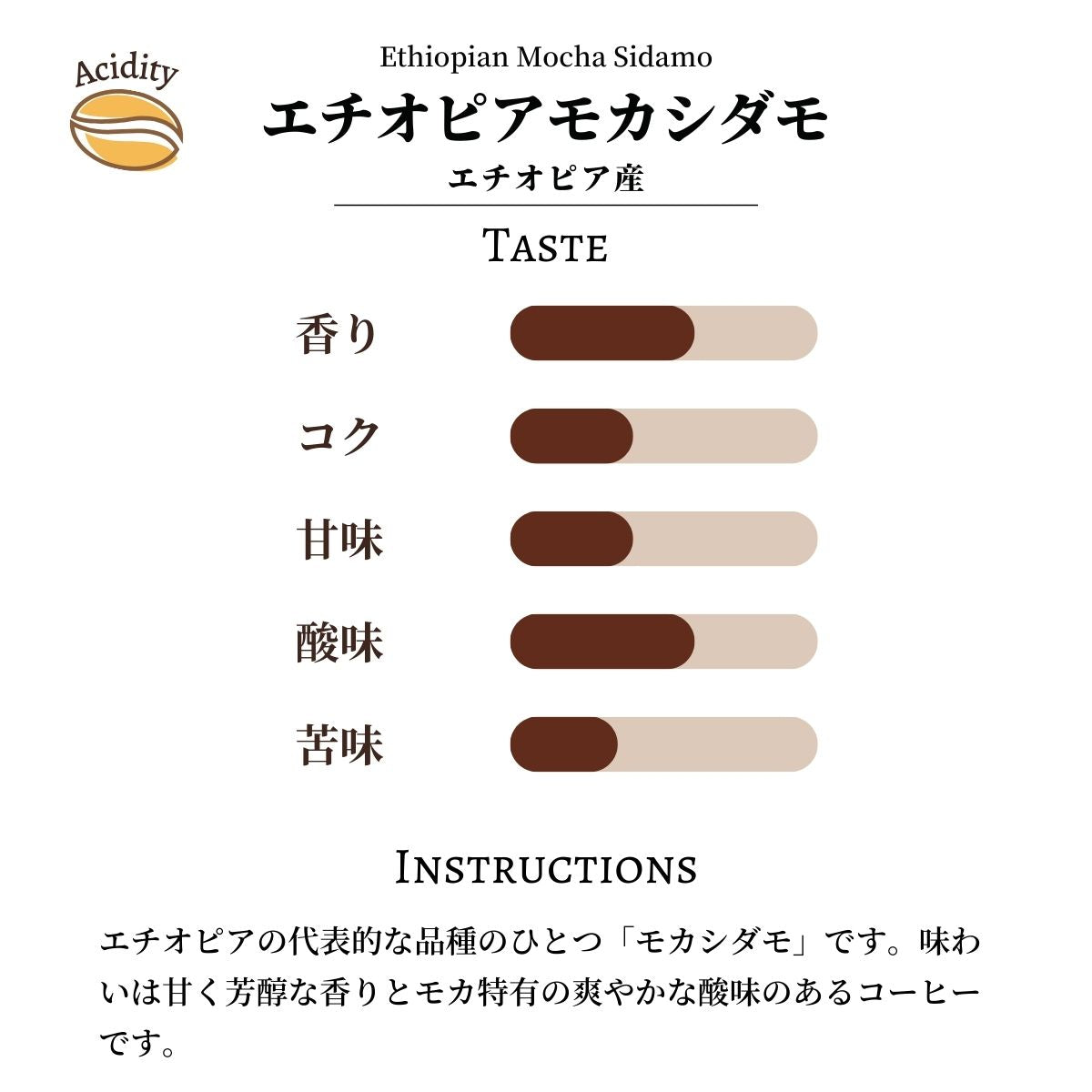 【コーヒー生豆】モカ シダモ エチオピア　10kg　 ※送料無料！！ エチオピア モカシダモ（エチオピア産） – 珈琲豆専門店やぶ珈琲
